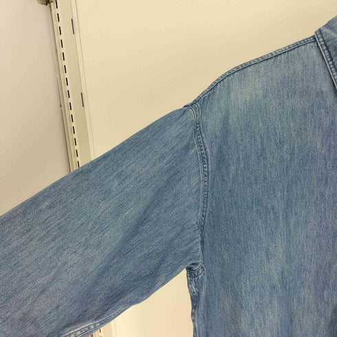 ジェイクルー J.CREW 90S 巨人タグ USA製 B.D. L/S デニム シャツ メンズ import:L